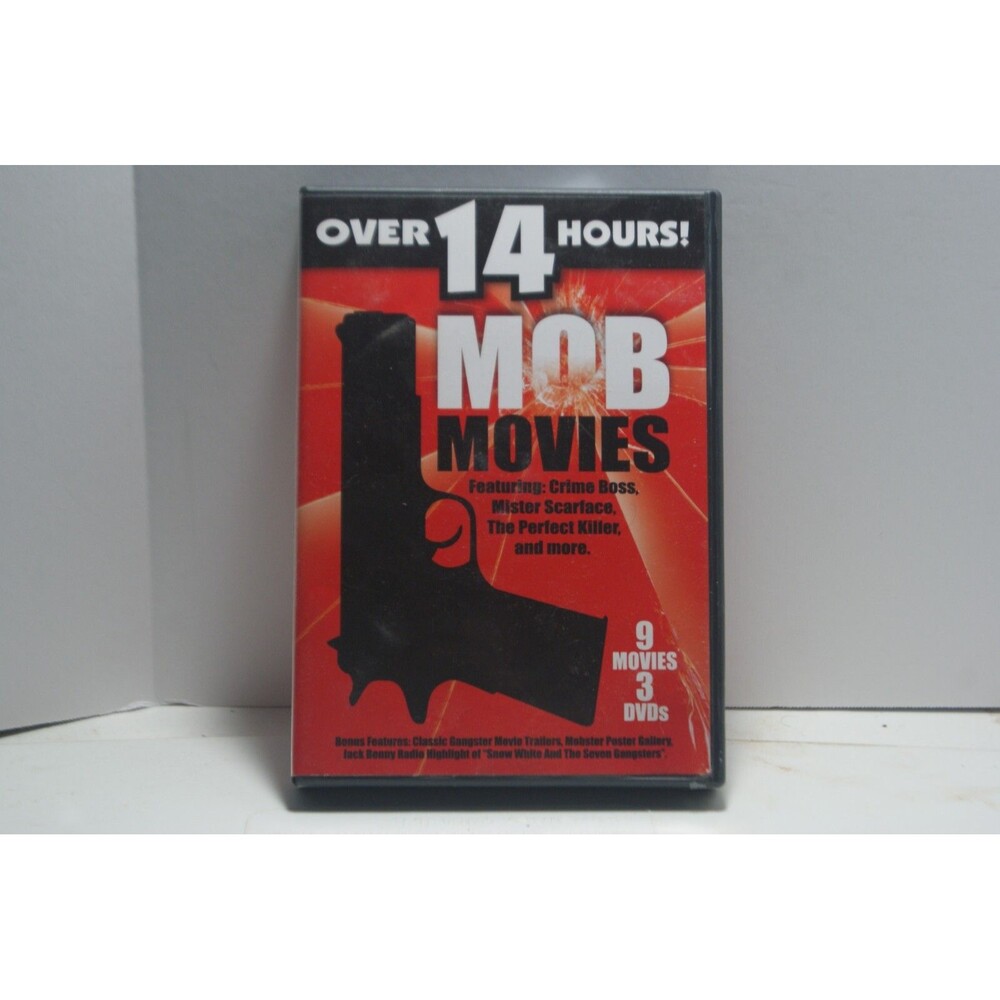 Mob Movies - 3 DVD Box - 9 Movies over 14 Hours - RARE Action Thrillers